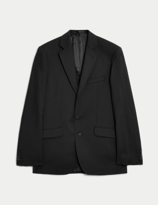 Tailored Fit Pure Wool Twill Jacket