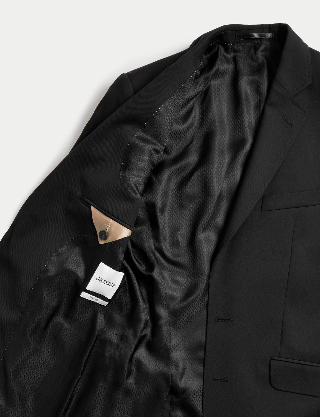 Tailored Fit Pure Wool Twill Jacket image 6