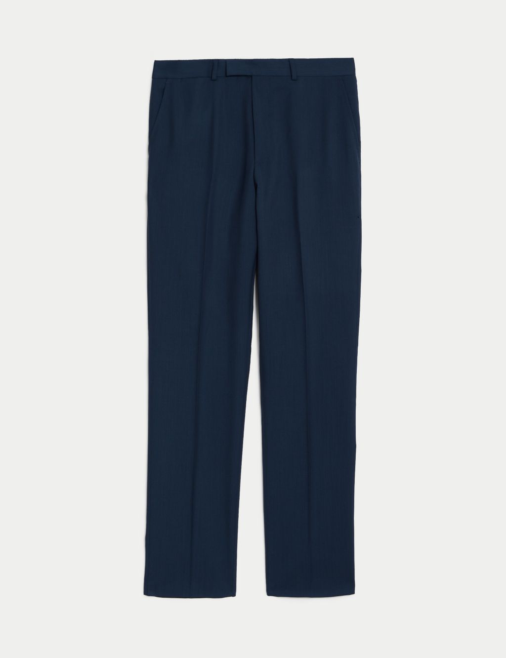 Tailored Fit Pure Wool Twill Trousers image 1