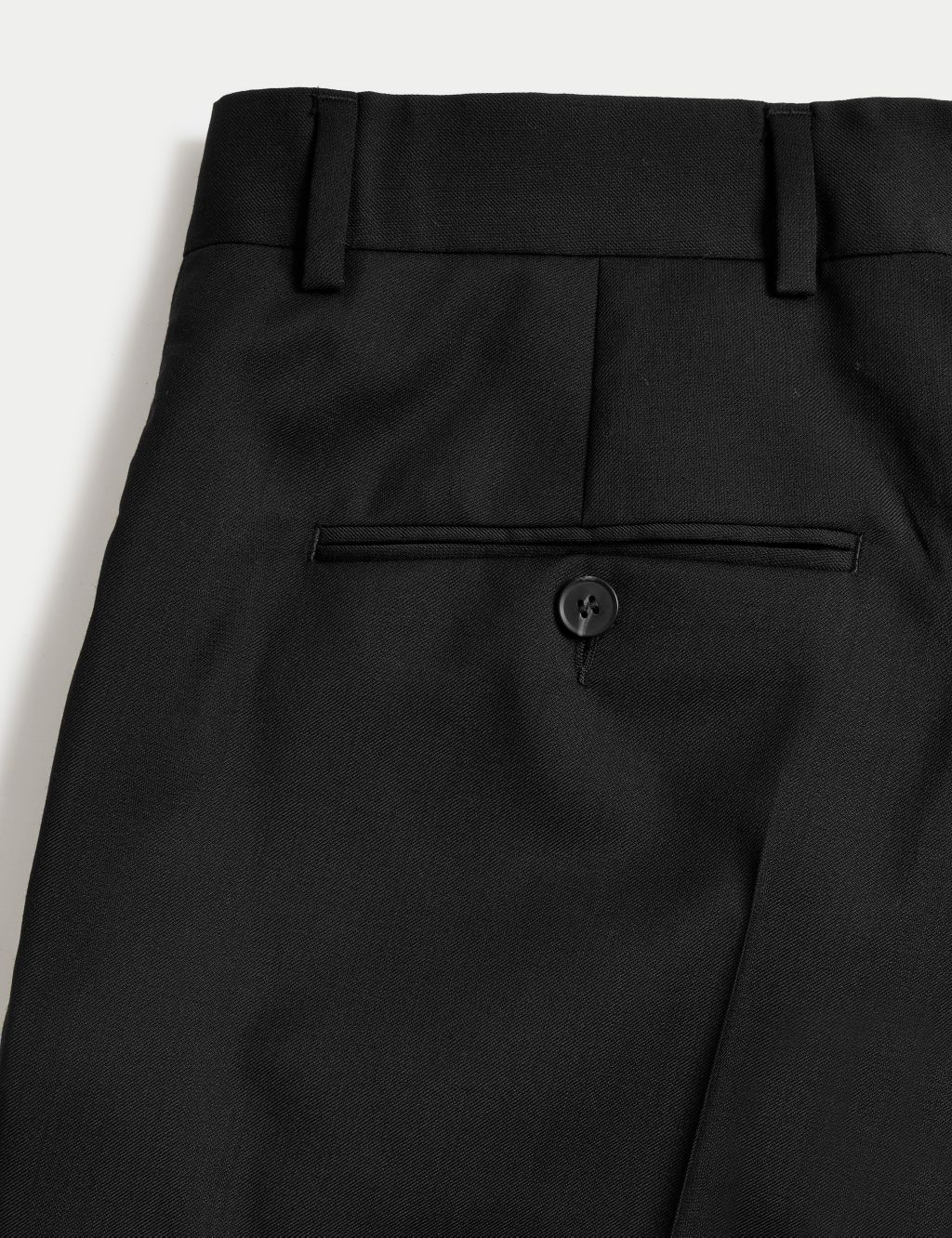 Tailored Fit Pure Wool Twill Trousers image 4