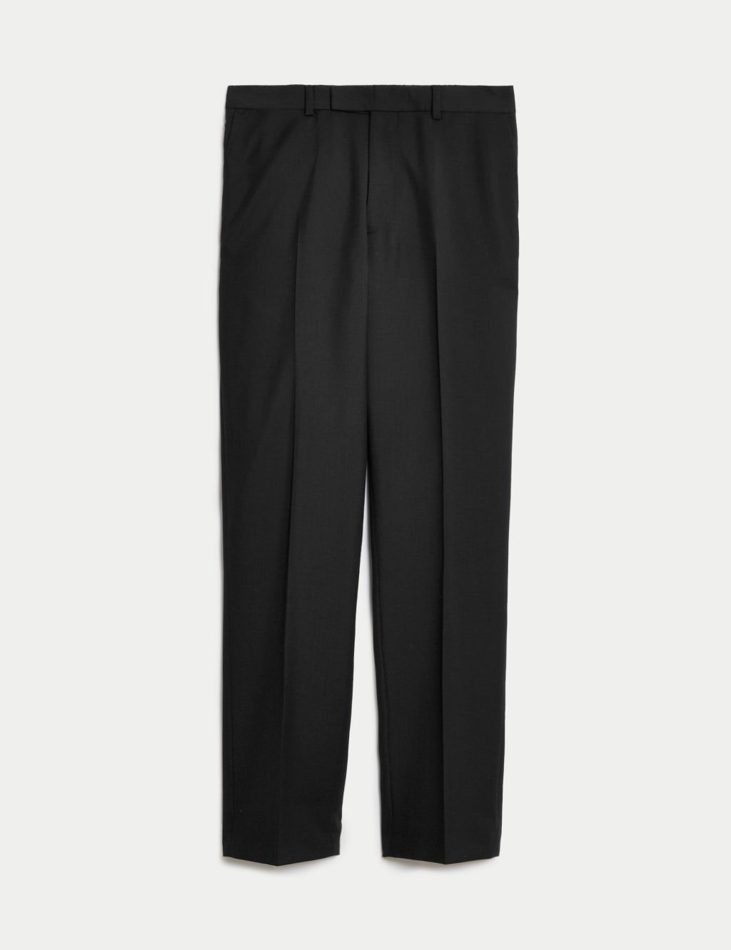 Tailored Fit Pure Wool Twill Trousers