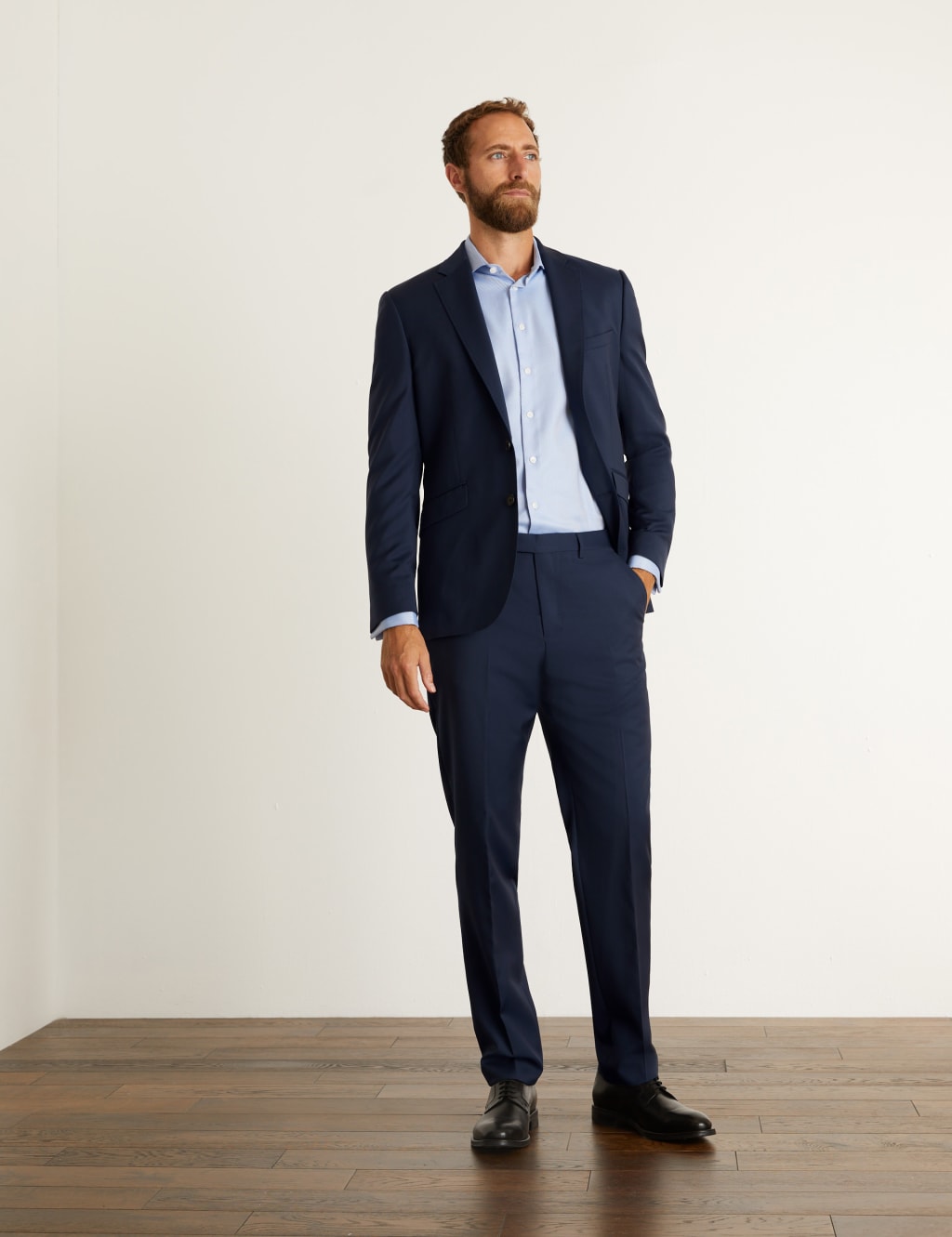 Slim Fit Pure Wool Twill Jacket image 1