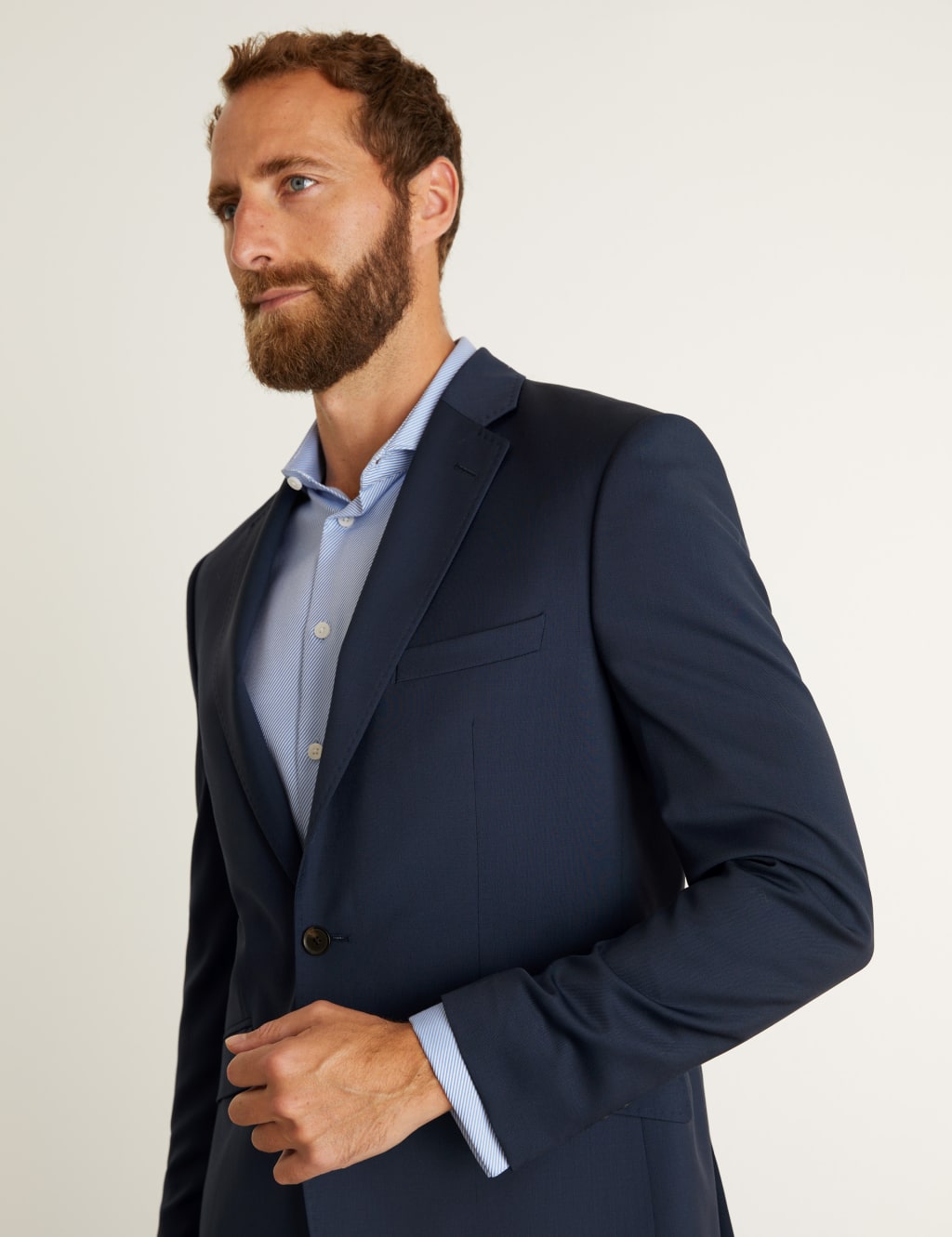Slim Fit Pure Wool Twill Jacket image 4