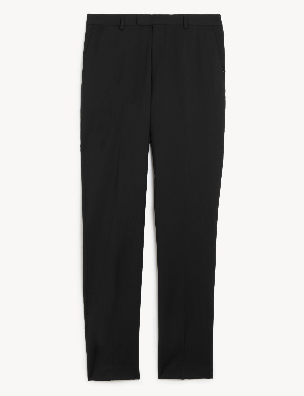 Slim Fit Pure Wool Twill Trousers image 2