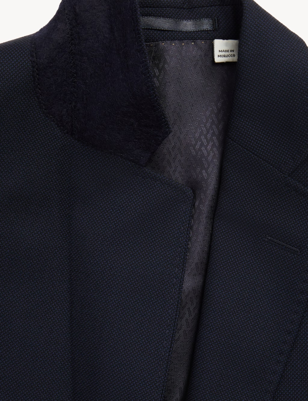 Slim Fit Pure Wool Birdseye Jacket image 4