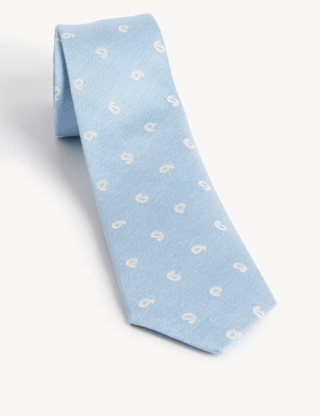 Slim Paisley Silk Rich Tie image 1