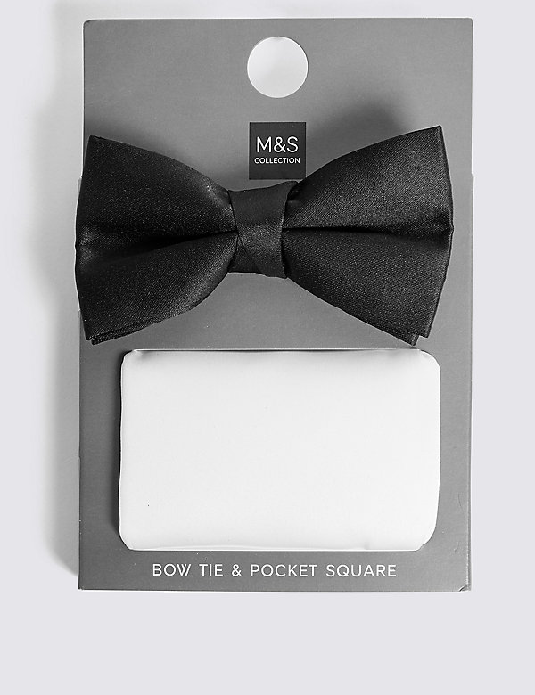 Bow Tie & Pocket Square Set