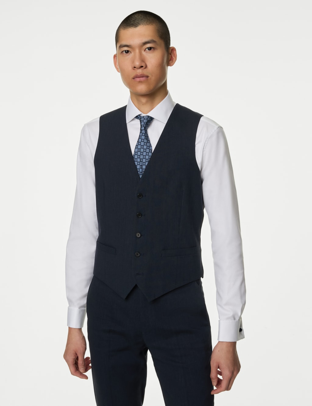 Label M Banarsi Fancy Men Waistcoat - WC2