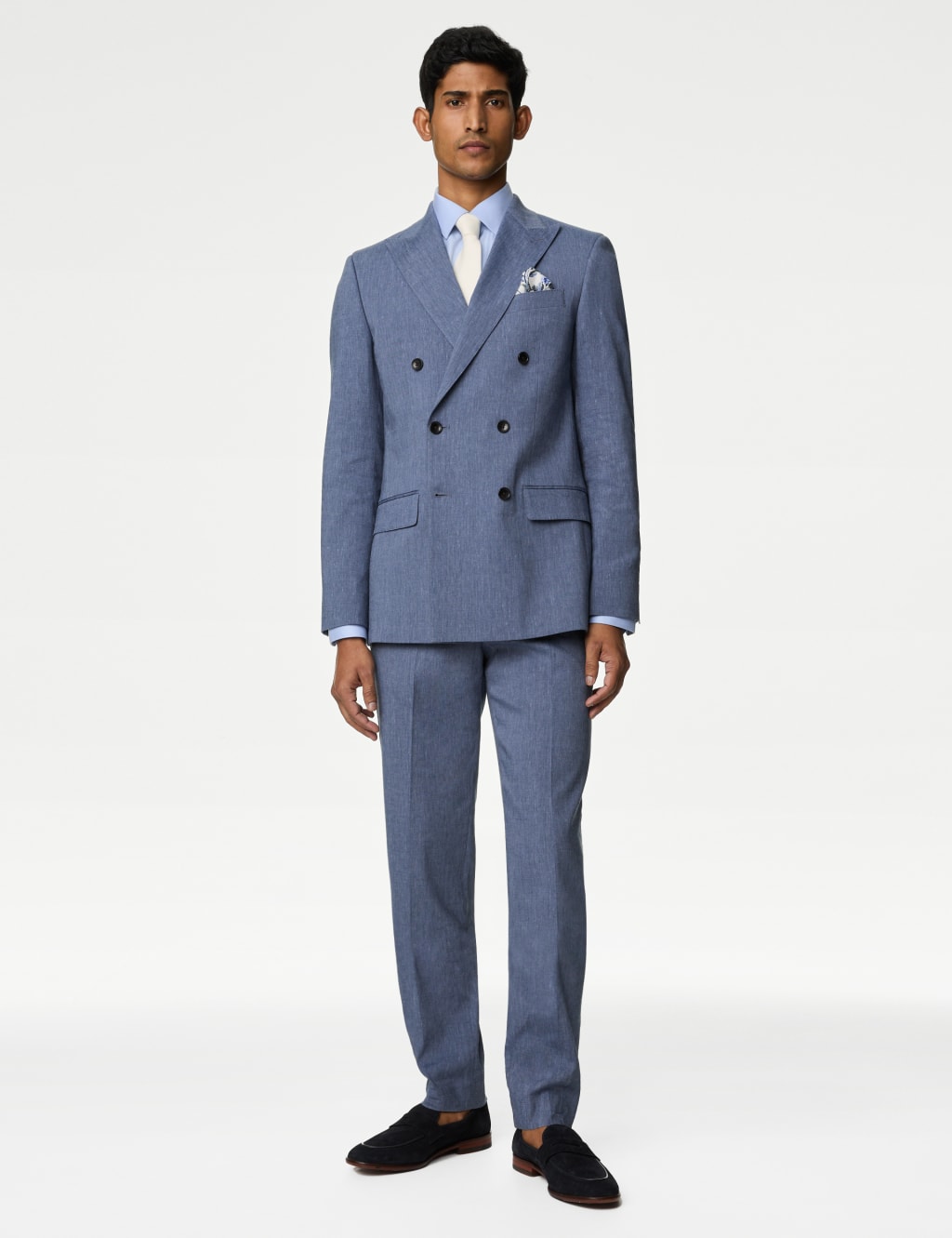 Tailored Fit Italian Linen Miracle™ Suit Jacket image 4