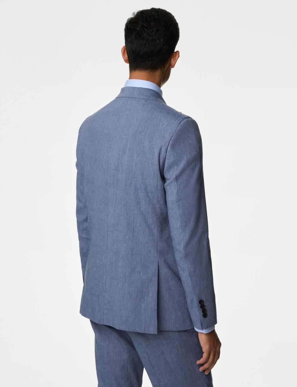 Tailored Fit Italian Linen Miracle™ Suit Jacket image 5