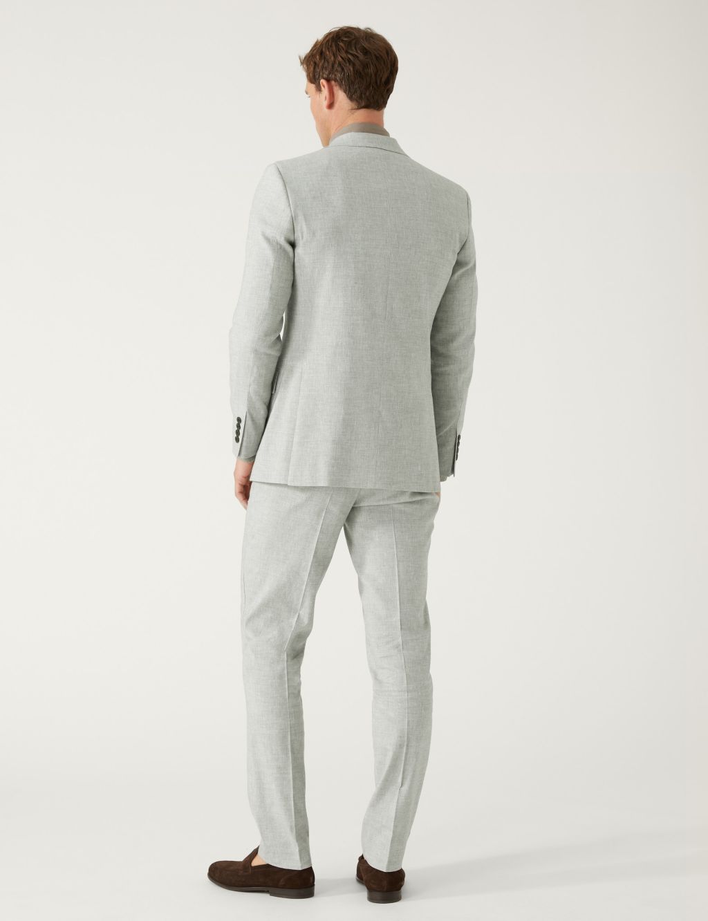 Slim Fit Italian Linen Miracle™ Suit Jacket image 4