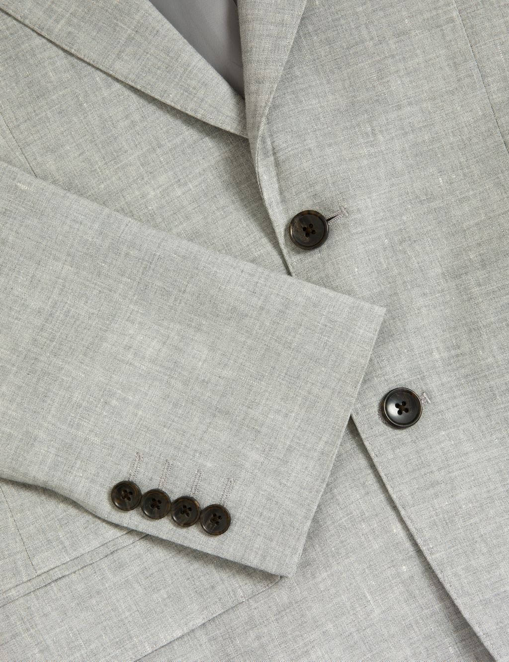 Slim Fit Italian Linen Miracle™ Suit Jacket image 7