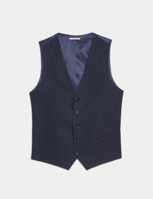 

M&S Collection Chaleco Linen Miracle™ italianoMens - Navy, Navy