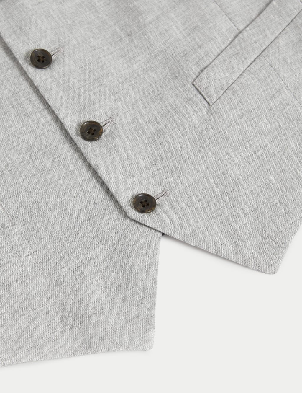 Italian Linen Miracle™ Waistcoat image 2