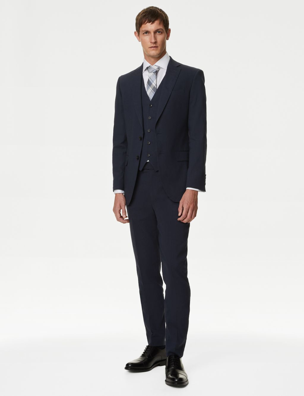 Tailored Fit Italian Linen Miracle™ Suit Trousers image 6