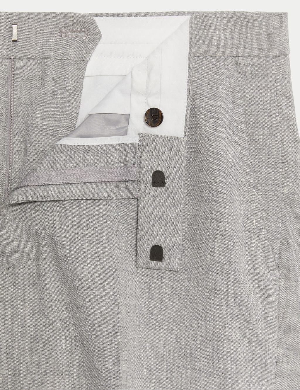 Men’s Smart Grey Trousers M&S