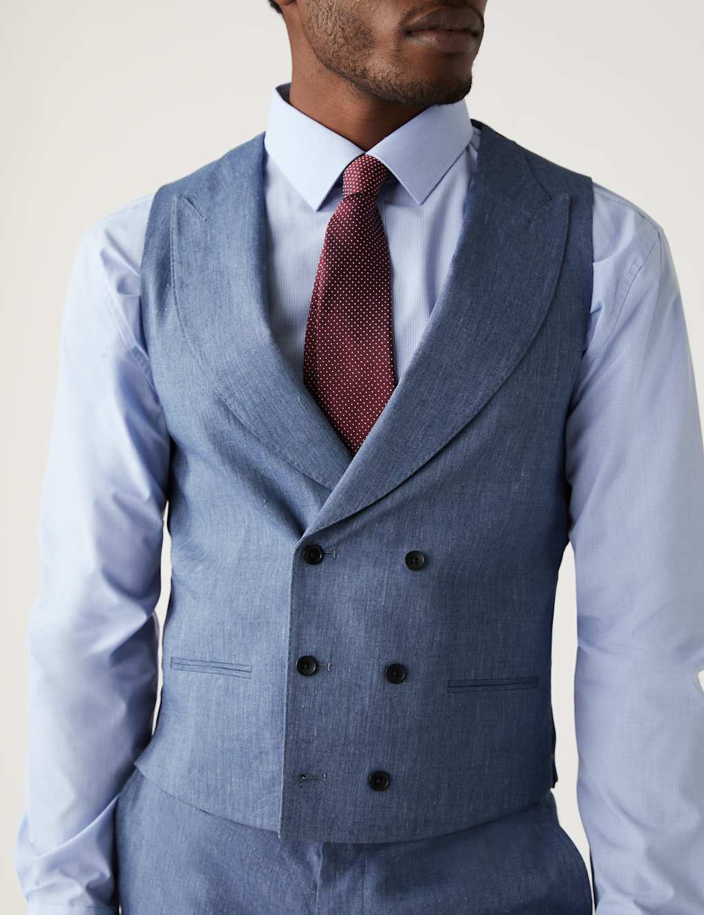 Italian Linen Miracle™ Waistcoat image 3