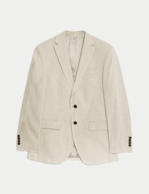 2022春の新作 made in italy linen tailored jacket