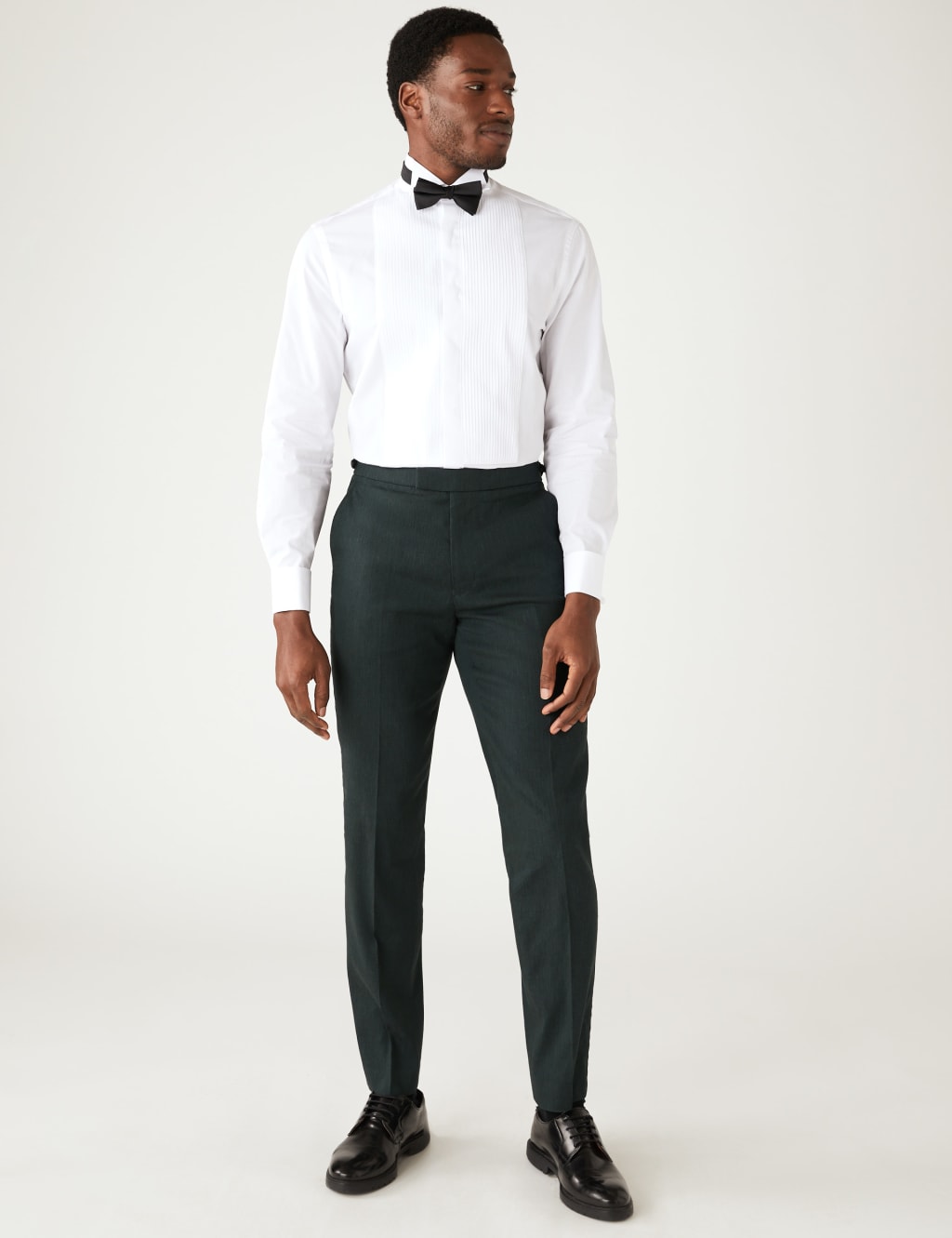 Tailored Fit Italian Linen Miracle™ Suit Trousers image 1
