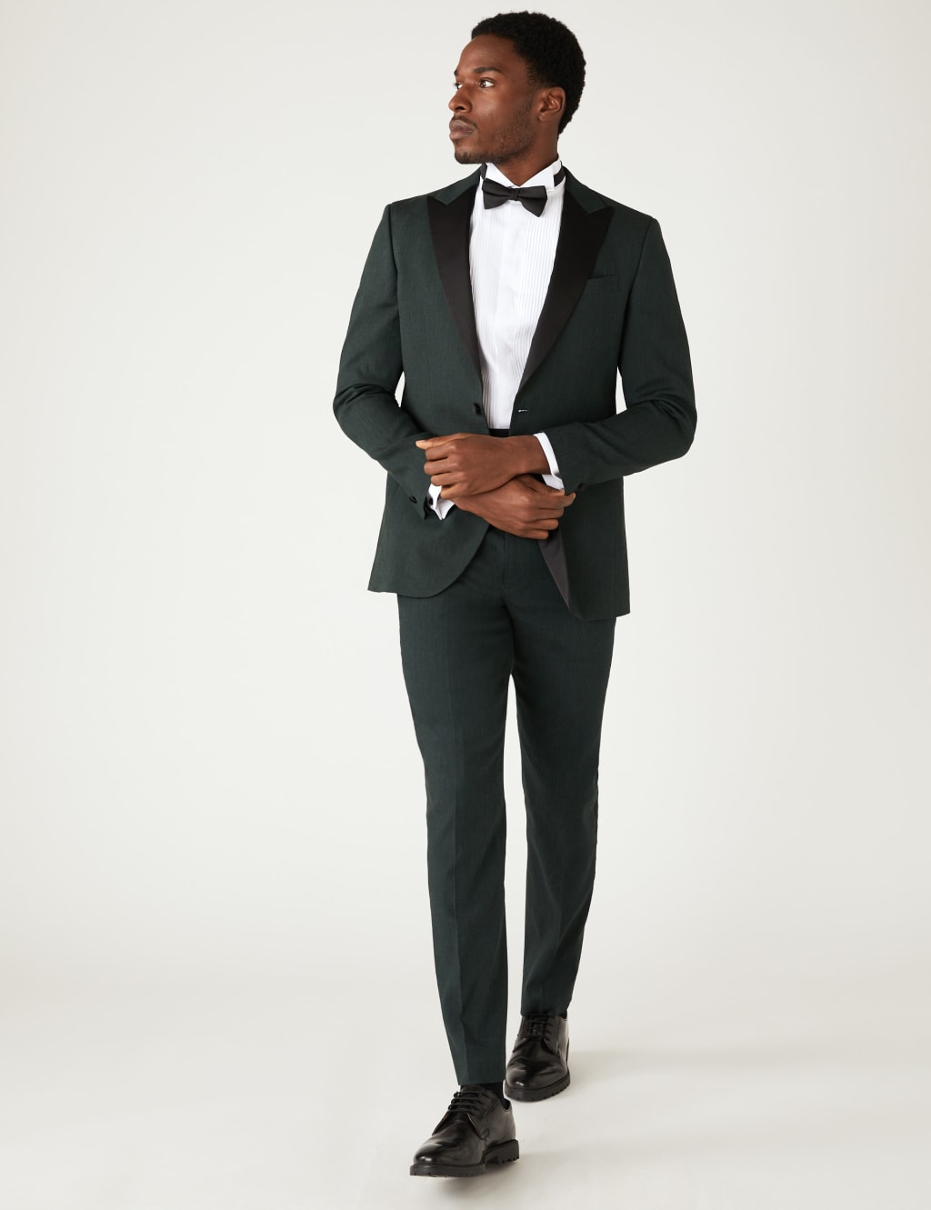 Tailored Fit Italian Linen Miracle™ Suit Trousers image 5