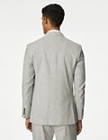 Slim Fit Double Breasted Italian Linen Miracle™ Jacket