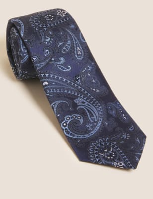 Paisley Pure Silk Tie