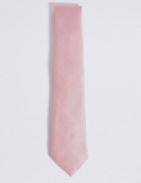 Satin-Twill-Krawatte aus reiner Seide - AT