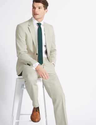 linen suit m and s