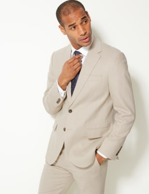 Marks and spencer linen on sale jacket