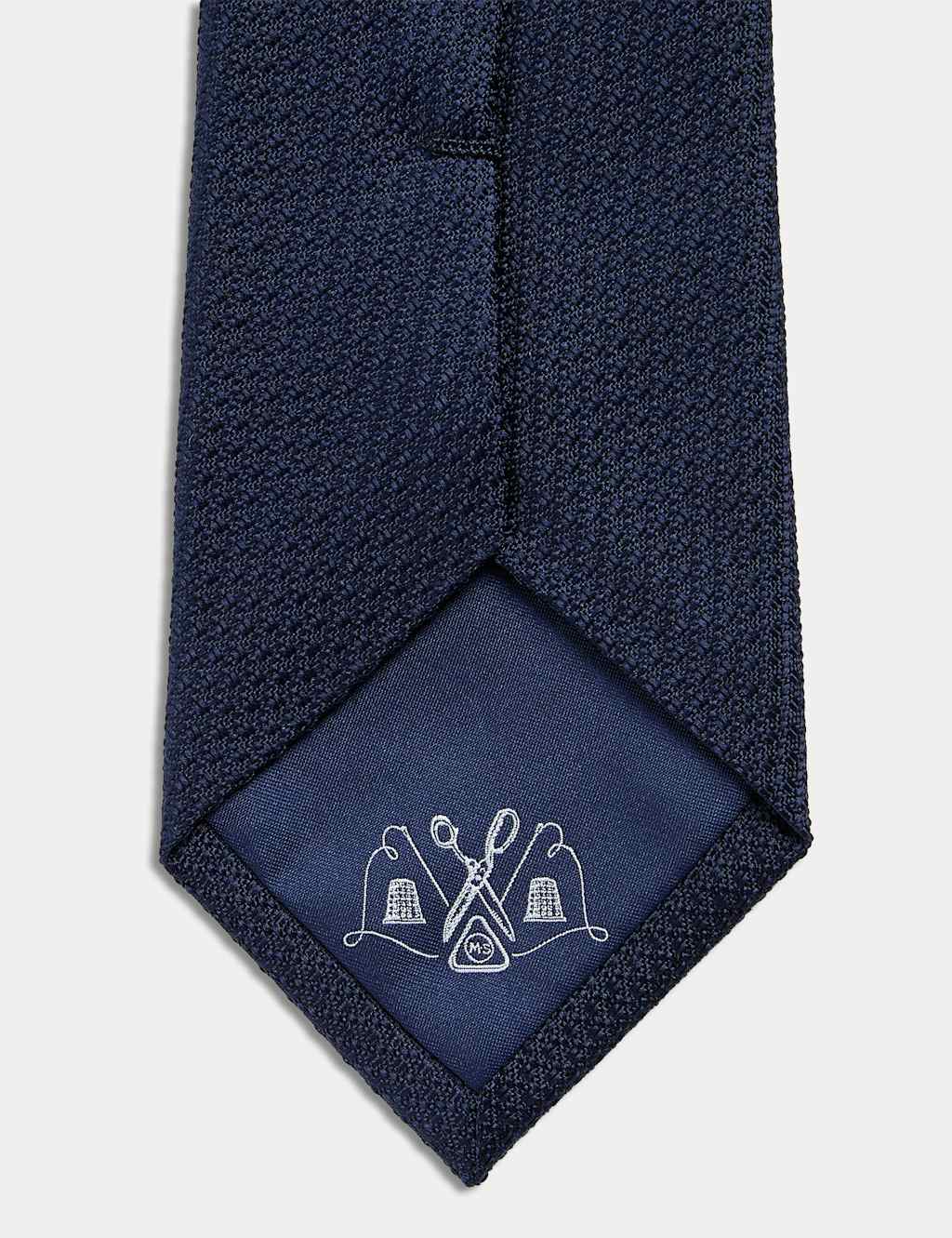 Textured Pure Silk Tie