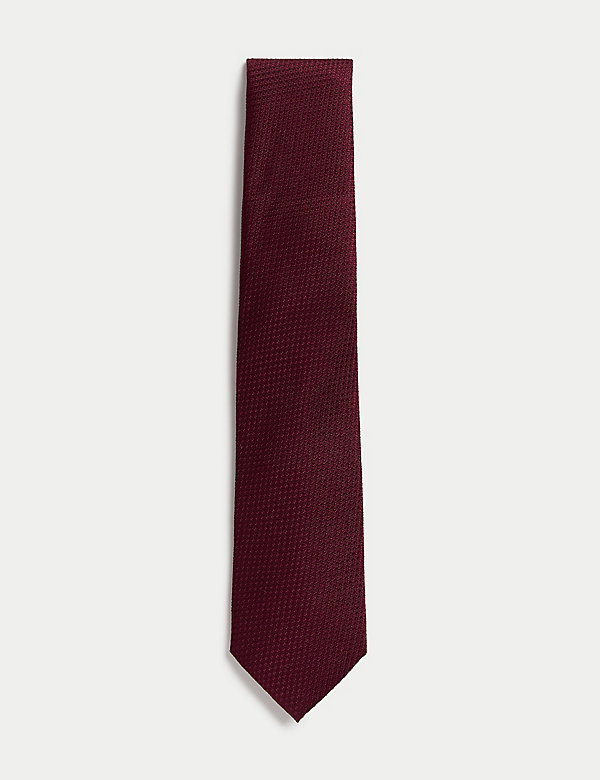 Textured Pure Silk Tie - CY