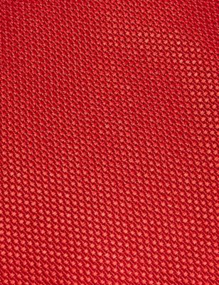 M&S Mens Textured Pure Silk Tie  Red Cobalt