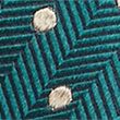 Textured Polka Dot Pure Silk Tie - pinegreen