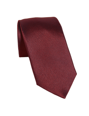 

Mens M&S Collection Pure Silk Tie - Burgundy, Burgundy