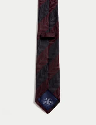 Textured Pure Wool Tie