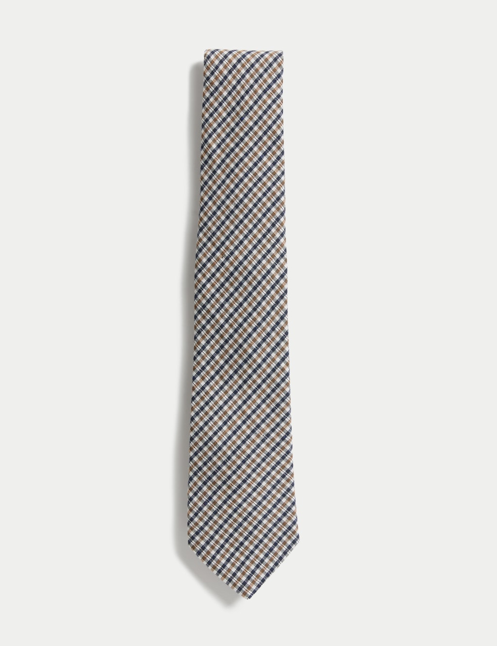Check Silk Rich Tie image 1