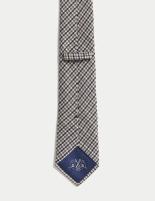 Check Silk Rich Tie