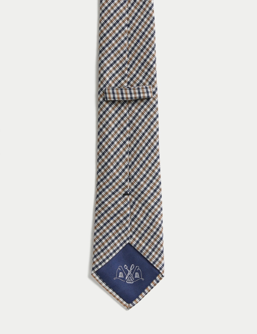 Check Silk Rich Tie image 2