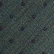Polka Dot Wool Rich Tie - green