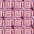 Geometric Pure Silk Tie - pink