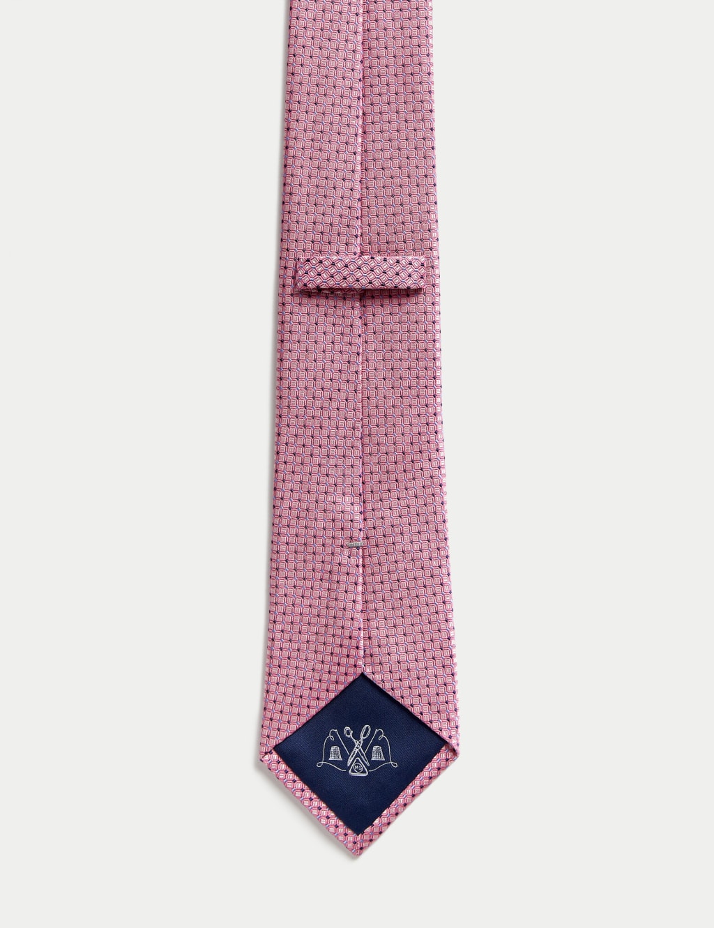 Geometric Pure Silk Tie image 2