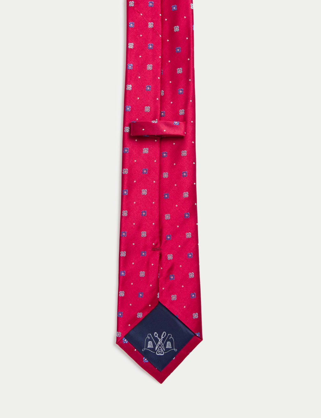 Geometric Pure Silk Tie image 2