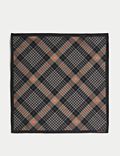 Check Wool Rich Tie & Handkerchief Set
