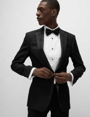 Fitted hotsell tuxedo dress