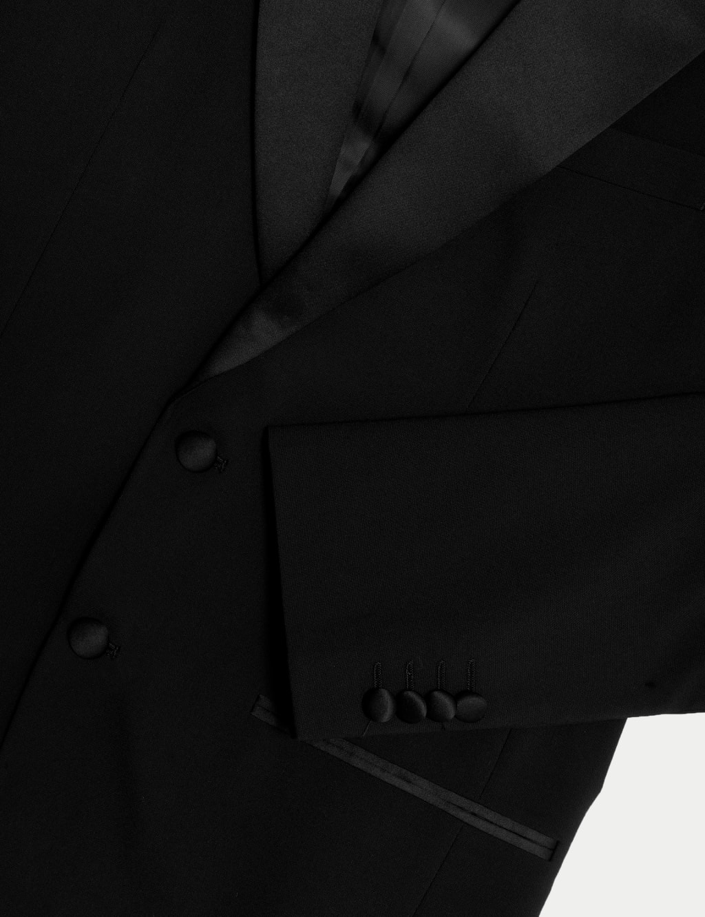 Regular Fit Stretch Tuxedo Jacket image 2