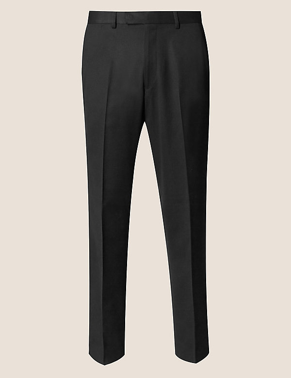 Grandes tailles&nbsp;– Pantalon noir coupe standard