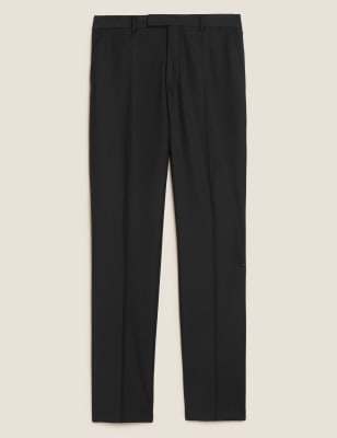 Men’s Smart Black Trousers | M&S