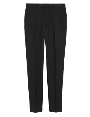 

Mens M&S Collection Slim Fit Trousers - Black, Black