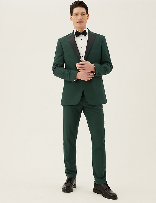 P.L.X Slim Fit Tuxedo Wedding Formalwear Suits Mens Suit Jackets Blazer Vest Pants Classic