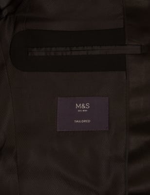 

Mens M&S Collection The Ultimate Tailored Fit Dinner Jacket - Black, Black